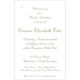 Calla Lilly Bouquet Die-cut Invitations Image 2 of 2